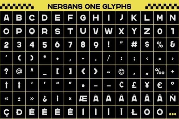 Nersans – Vintage Font