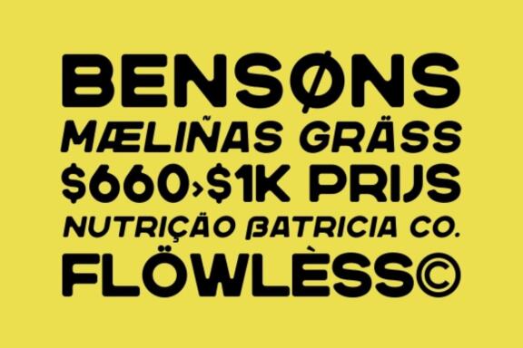 Nersans – Vintage Font