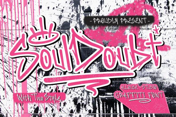 Soul Doubt - Graffiti Font 