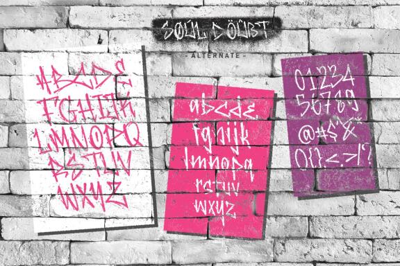 Soul Doubt - Graffiti Font 
