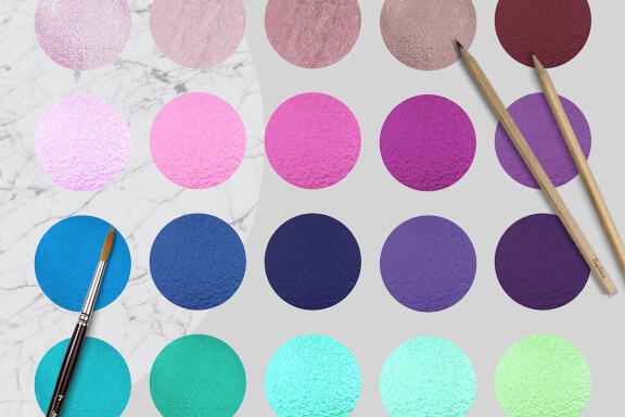 Layer Styles for PhotoShop Shiny foils 