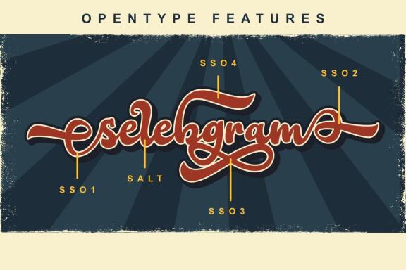 Holicya - Retro Font