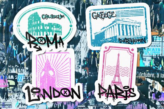 Handdrawn Graffitti Font
