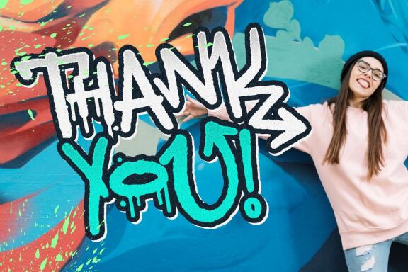 Handdrawn Graffitti Font