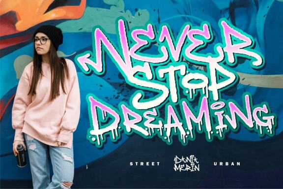 Handdrawn Graffitti Font