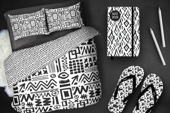 Black & White Patterns Collection