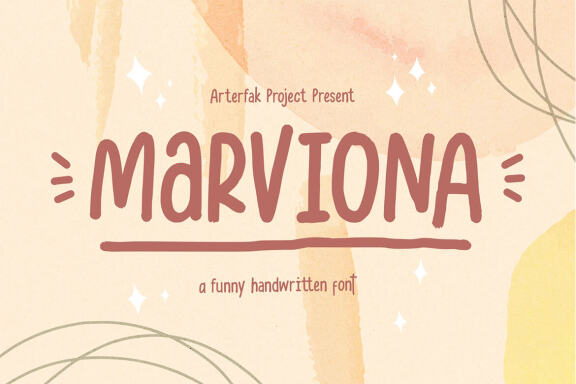 Marviona - Sweet Handwritten