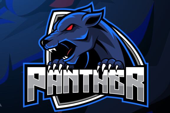 Angry Panther Esport Mascot Logo