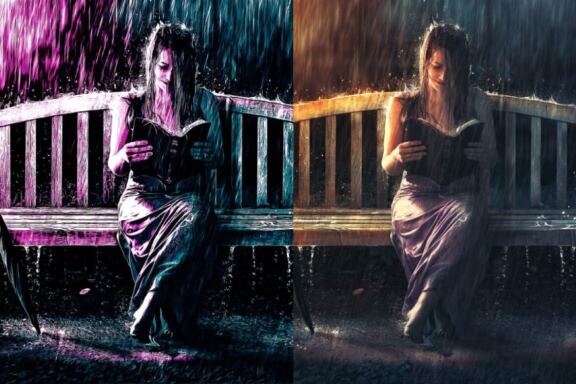 Cyberpunk Painting Photoshop Action