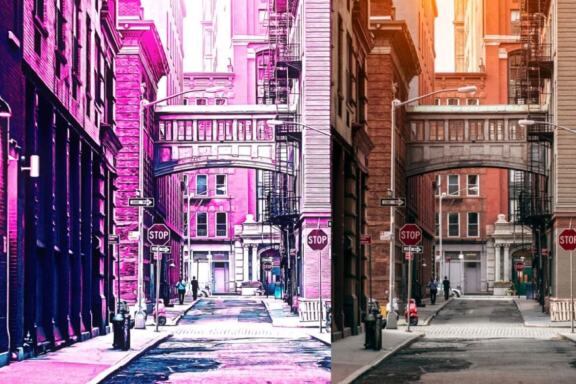 Cyberpunk Painting Photoshop Action
