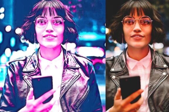 Cyberpunk Painting Photoshop Action