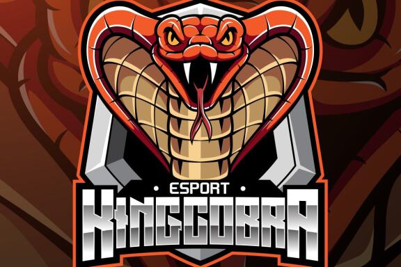 King Cobra Esport Mascot Logo