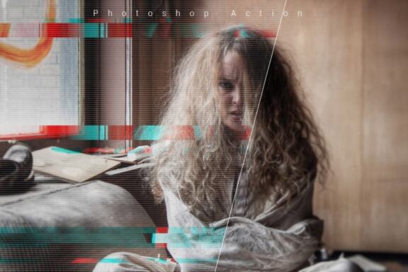 Glitch II Photoshop Action