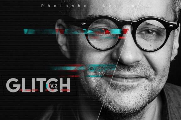 Glitch II Photoshop Action