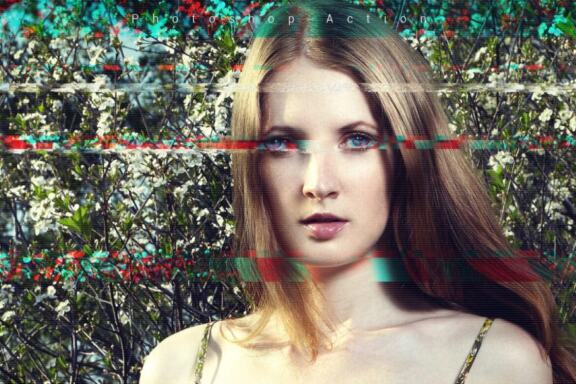 Glitch II Photoshop Action