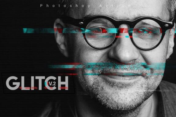 Glitch II Photoshop Action