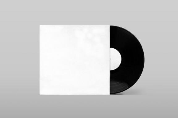 Vinyl Cover Mockup