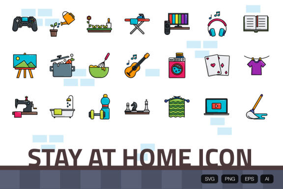 Stay at Home Icon