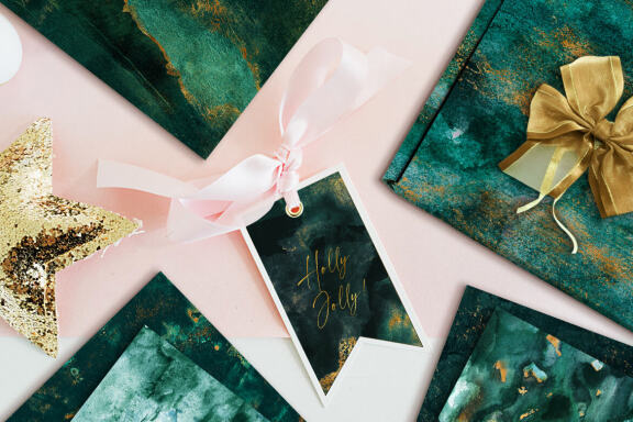 Seamless Watercolor Backgrounds and Brush Strokes