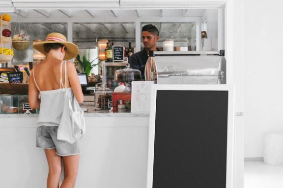 Restaurant Stand Mockup