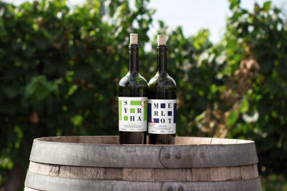 Wine Bottle Mockup