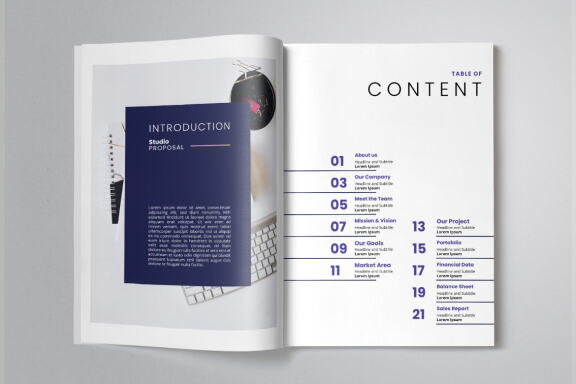 Elegant Business Proposal Indesign