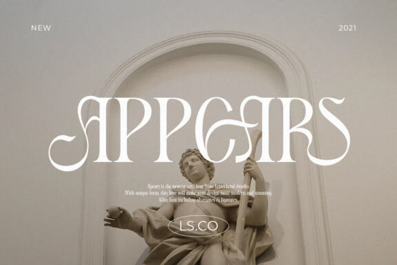 APPEARS - Display Serif