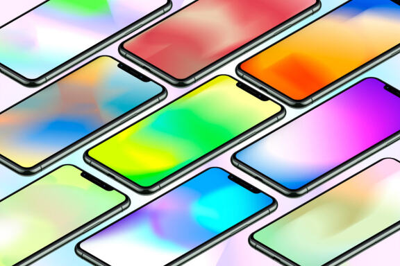 Instagram post and gradient stories