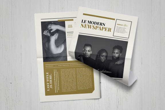 Newspaper Magazine Indesign Template