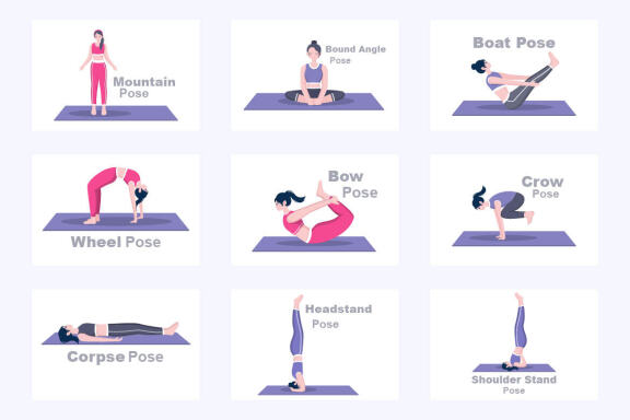 30 Yoga Poses For 30 Days - Dandy
