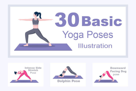 Yoga Poses Svg Graphic by Ambara_studio · Creative Fabrica