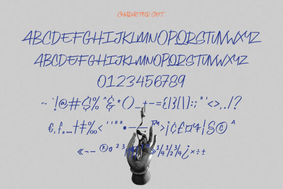 Deustchen Marker Handwriting Script Font