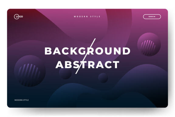 Abstract background Liquid color dark minimal design