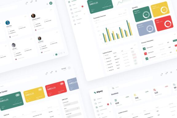 Bilpay - Invoicing Admin Dashboard Graphic