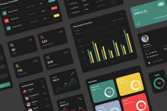 Bilpay - Invoicing Admin Dashboard Graphic