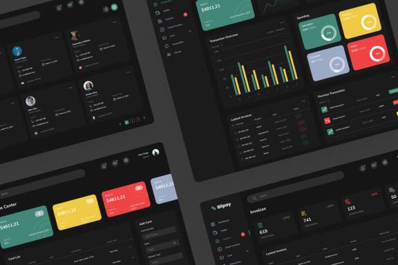 Bilpay - Invoicing Admin Dashboard Graphic