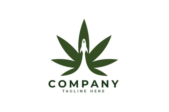 Canabis Rocket Logo