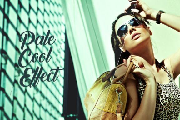 Pale Cool Effect Photoshop Action