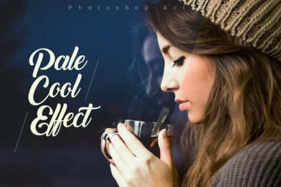 Pale Cool Effect Photoshop Action