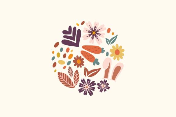 Easter Have Fun Seamless Pattern