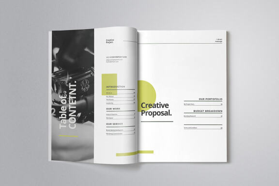 Simple Creative Business Proposal