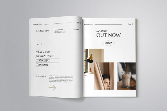 Neat and Elegant Proposal InDesign