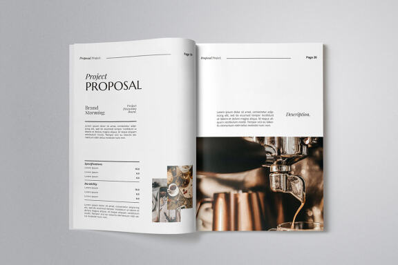Neat and Elegant Proposal InDesign