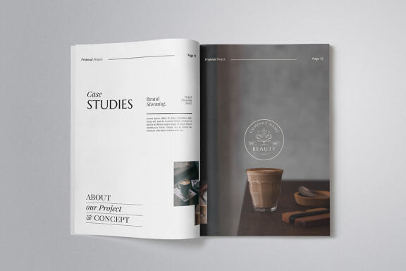 Neat and Elegant Proposal InDesign