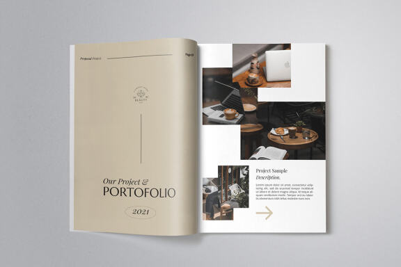 Neat and Elegant Proposal InDesign