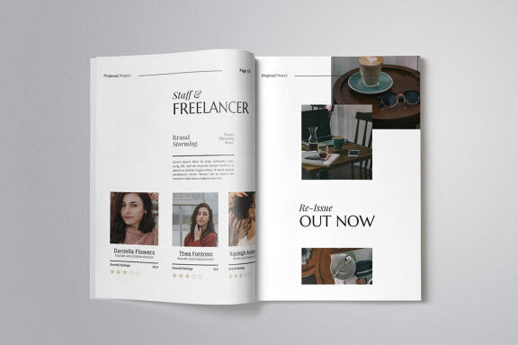 Neat and Elegant Proposal InDesign