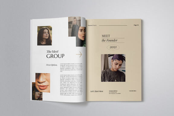 Neat and Elegant Proposal InDesign
