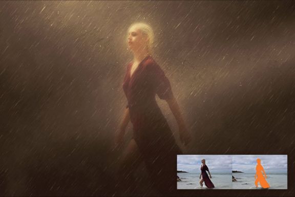 Rain Photoshop Action