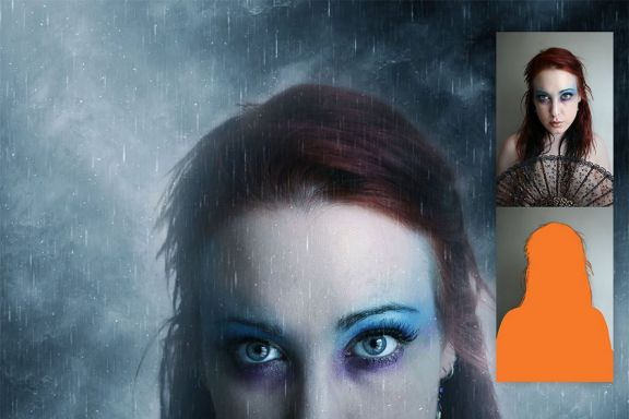 Rain Photoshop Action
