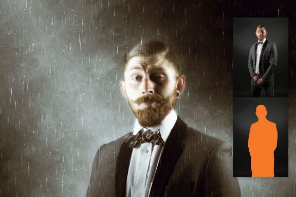 Rain Photoshop Action